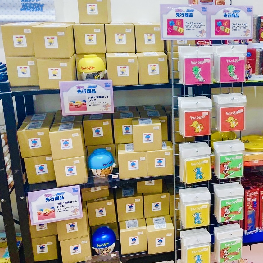 トムジェリなかよし商店 開催中！✨／ ニューレトロな #トムとジェリー
