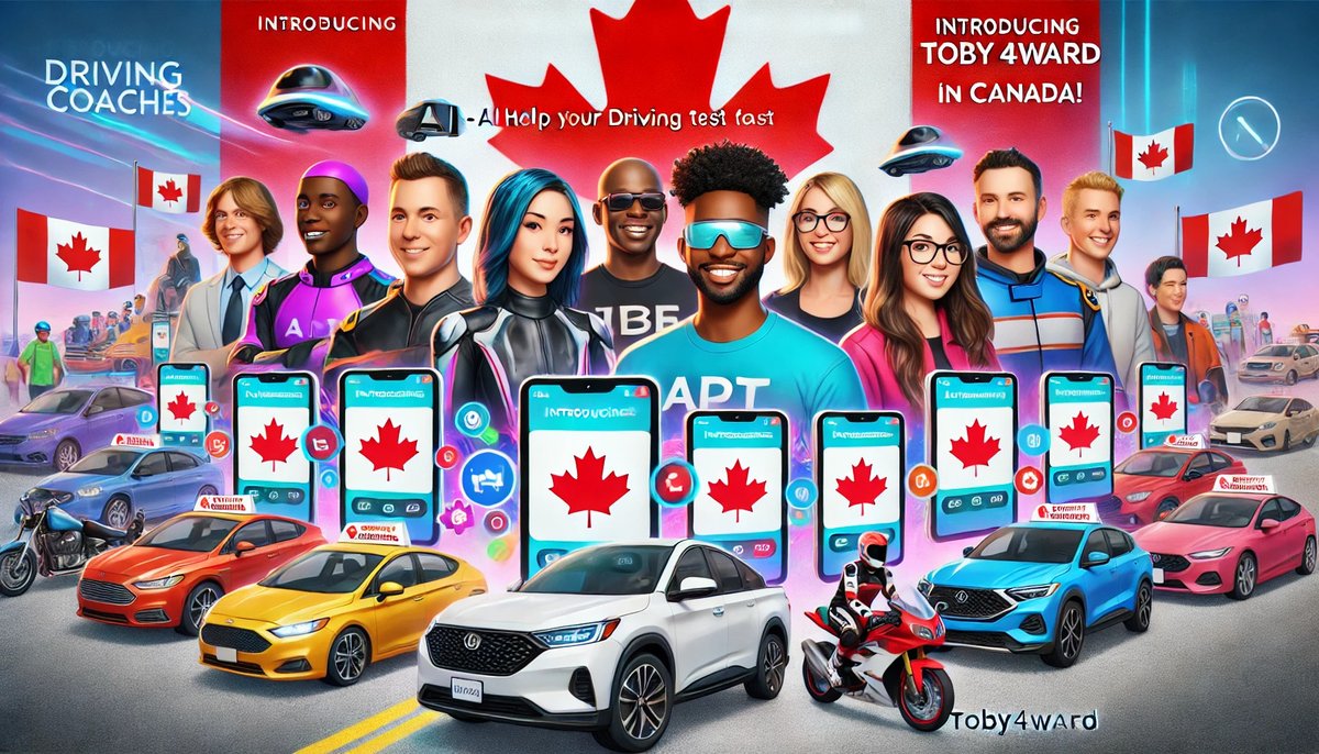 Toby4WARD's tweet image. I created free GPT Driving Coaches for every province &amp;amp; territory in Canada! 🍁 Now you can use the power of @OpenAI @ChatGPTapp AI to help you prep for your driving test. Links on toby4ward.com/resources.html
#AIDrivingCoach #DrivingTestPrep #Toby4WARD