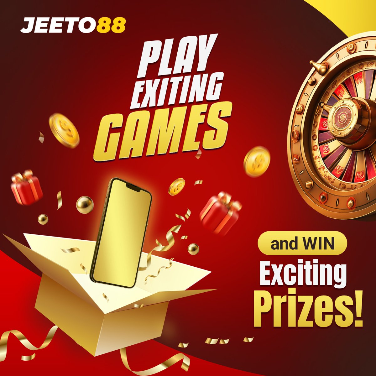 jeeto88's tweet photo. Did you know be registering on #Jeeto88 you not only get a 100% welcome bonus but also a 4% regular deposit #bonus and can choose from more than 500 online casino games. Well now you do so join Jeeto88 today!
👉https://t.co/DFEDu4ZDKc
#onlinecasino #spin #cashback #aviatorgame https://t.co/QENJ1eh64I