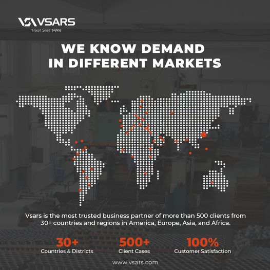 vsarsfilter's tweet image. At VSARS, we believe in building strong partnerships with our clients. That&apos;s why over 500 companies from 30+ countries have chosen us as their trusted automotive filter supplier.

#automotive #autoparts #autofilter #fuelfilter #automotiveaftermarket #manufacturer #supplier