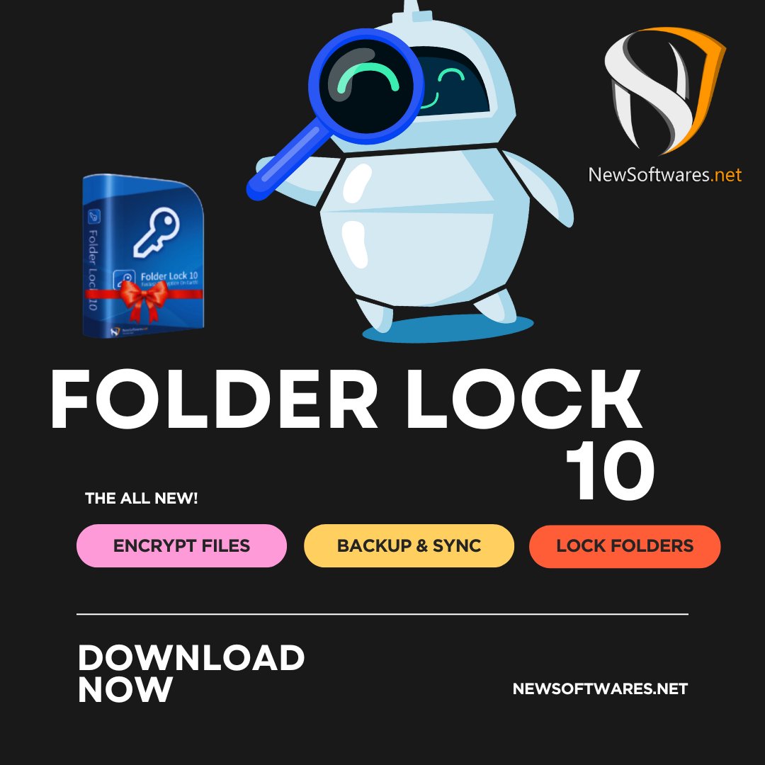 newsoftwaresinc's tweet image. Engineered with you in mind, the new Folder Lock boasts a sleek design and exceptional features. 🛡️

newsoftwares.net

#Newsoftwaresnet #Folderlock #EncryptionSolutions #FileShield #FolderGuard #SecurityFirst #DataSafetyMatters