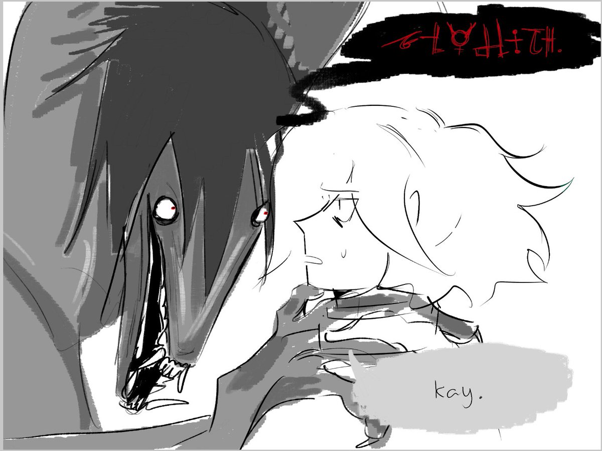 kokichiblanket's tweet image. Kay. 

#pregameshuichi #saiouma #kokichiouma #shuichi #drv3