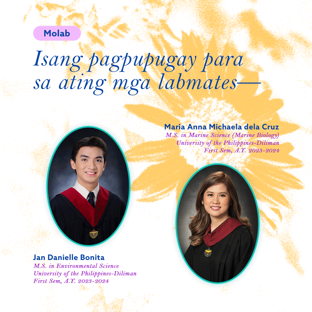 MicroOcePH's tweet photo. Pagbati sa aming mga labmates na magtatapos!

Patuloy na magsilbi para sa pagsulong ng siyensiya at ng bayan! https://t.co/igvIm2MiEX