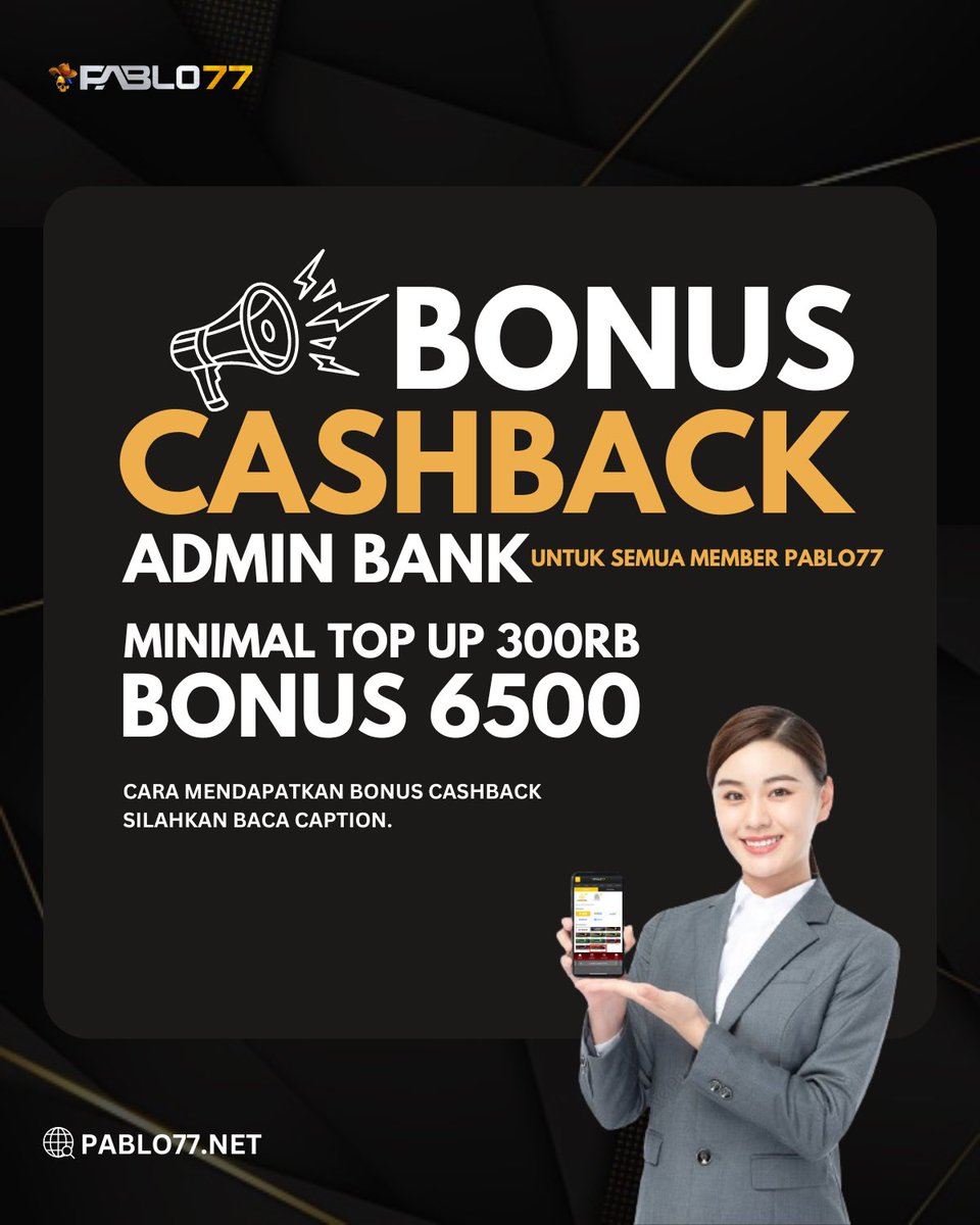 pablo77official's tweet photo. TOP UP MENGGUNAKAN TRANSFER BANK BEBAS BIAYA HANYA DI PABLO77
•
•
DAFTARKAN AKUN ANDA SEKARANG JUGA🔥
•
•
•
#pablo77 #pemburupetir #slot #game #viralindo #macau #indonesiabersinar https://t.co/edQYsm6b18