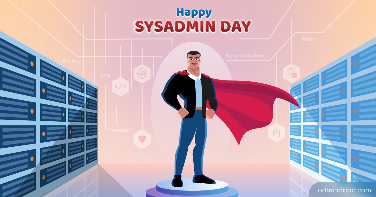 365Reports's tweet image. Happy SysAdmin Day!🎉
From VPN analysts to firewall engineers and everyone in between, you keep the internet running &amp;amp; it wouldn&apos;t be possible without you.

Big thanks to u/HJForsythe for the 30-minute BSOD fix on 1100 machines!🫡
blog.admindroid.com/sysadmin-day-2…

#SysAdminDay #AdminDroid