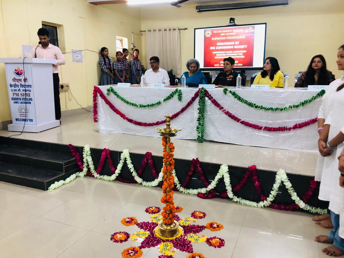 SAS_Rupantar's tweet image. Sri Aurobindo Society Rupantar conducted two trainings programme aimed at enhancing competency-based education for the Kendriya Vidyalaya Sangathan (KV) Lucknow region. 

#CompetencyBasedLearning #CompetencyBasedAssessment #EducationTransformation #TeacherTraining