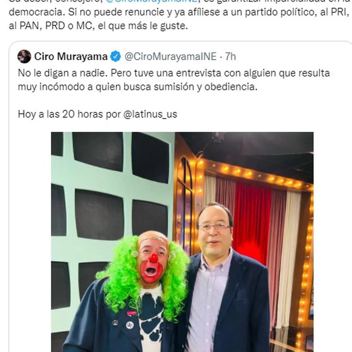 cogitoergosum68's tweet photo. @mima571130 @CiroMurayamaMx ¿Es decir que @CiroMurayamaMx fue sólo un #gato de @ClaudioXGG, #hipócrita #falso #convenenciero #inconsistente #maiceado #cooptado #prepago #alquilón #marrullero #tramposo #pocoshuevos #doblecara... y además #patiño del 🗡️ @brozoxmiswebs?
¿No le dará vergüenza escucharse?🗡️ https://t.co/S8E3v3KNcA