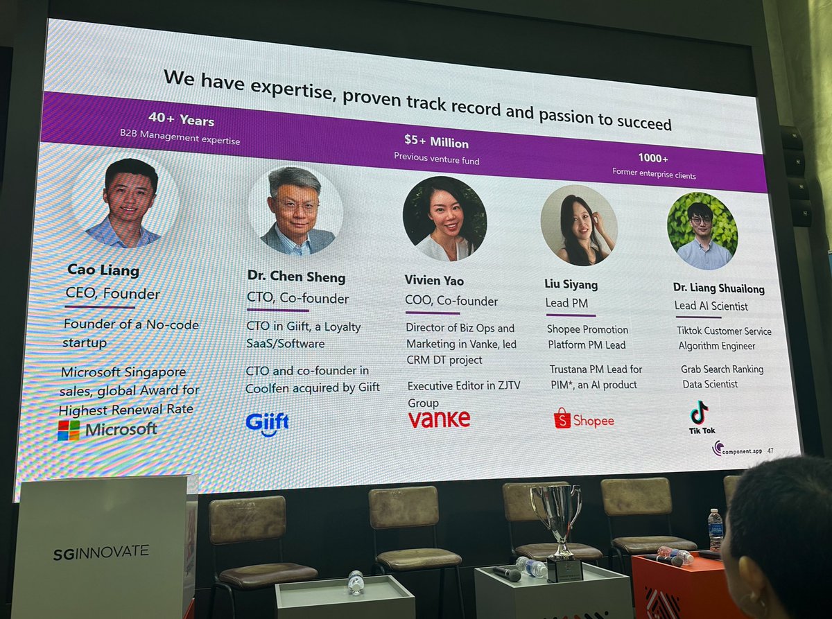 drostontang's tweet image. Great to see several of the live #startup pitches! 
#hivebotics
#slaylewks 
#componentapp
#kitOsys