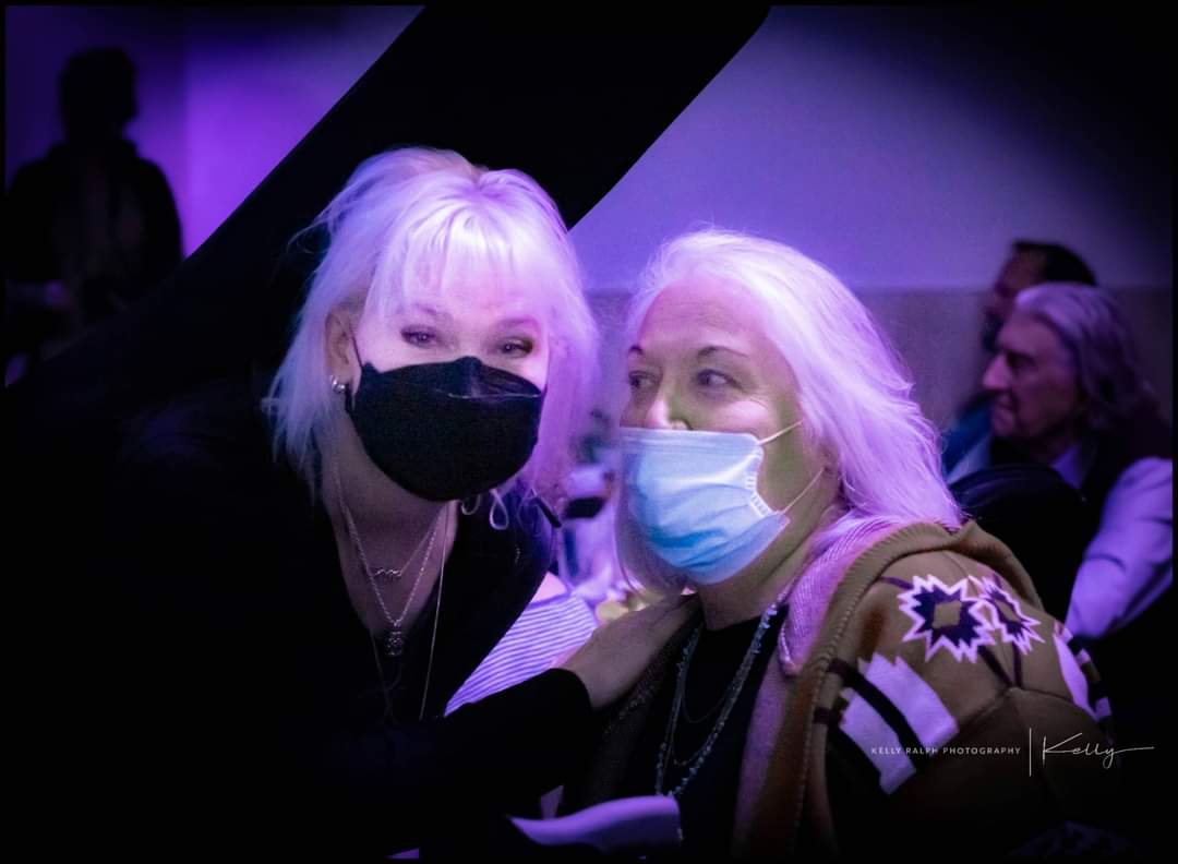 I was #SaltingTheVibes with friend and blues music supporter Marlena not long before she passed from cancer

Photo: Kelly Ralph