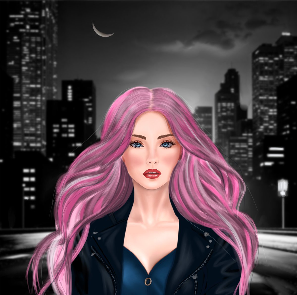🌺Night City from collection Harmony🌺

This painting conveys a sense of the unpredictability of the urban night, but also the courage to confront this unknown.

objkt.com/tokens/KT1RaJE…