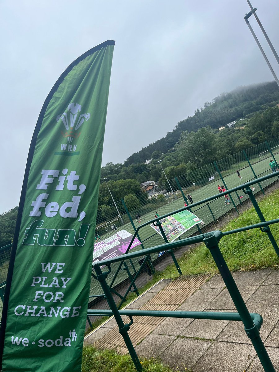 DRA_Community's tweet photo. A fun day at Abertillery working with @Aneurinleisure and @WRU_Community 
on the latest free #fit,fed,fun camp, great to see the children having a FREE swim after as well!!
Well done everyone, today we’re at another full camp at @CrumlinCC 
#wesoda #partners https://t.co/qbcjqcOMM0