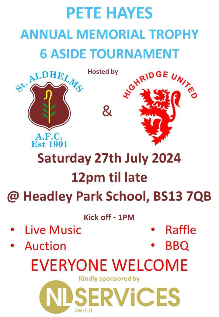 I’ve had 1 ref withdraw from tomorrow with injury, if you are a ref and have last minute availability and want a last minute pre season run out for charity please get in touch