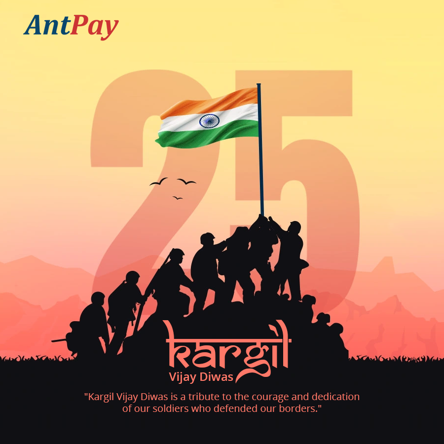 AntworksMoney's tweet photo. On Kargil Vijay Diwas, we pay tribute to those who made the ultimate sacrifice for our nation.
#antpay #KargilVijayDiwas #indianarmy #indiannavy #JaiHind https://t.co/2YH8B8kwZt