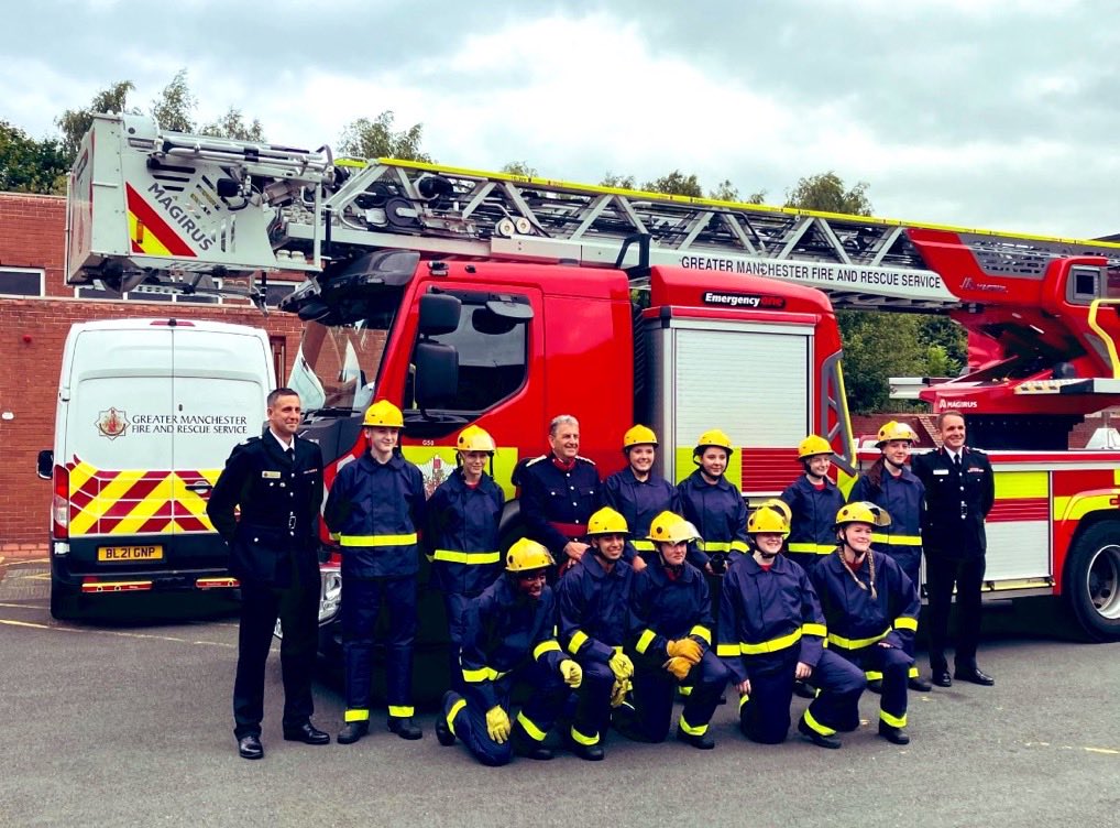 CFODaveRussel's tweet image. Fantastic ‘Passing out Parade’ at Bolton Fire Cadets last night. Very proud of all 12 Cadets and my staff who work incredibly hard to help develop young people and enable them to realise their true potential ⁦@manchesterfire⁩ 🚒