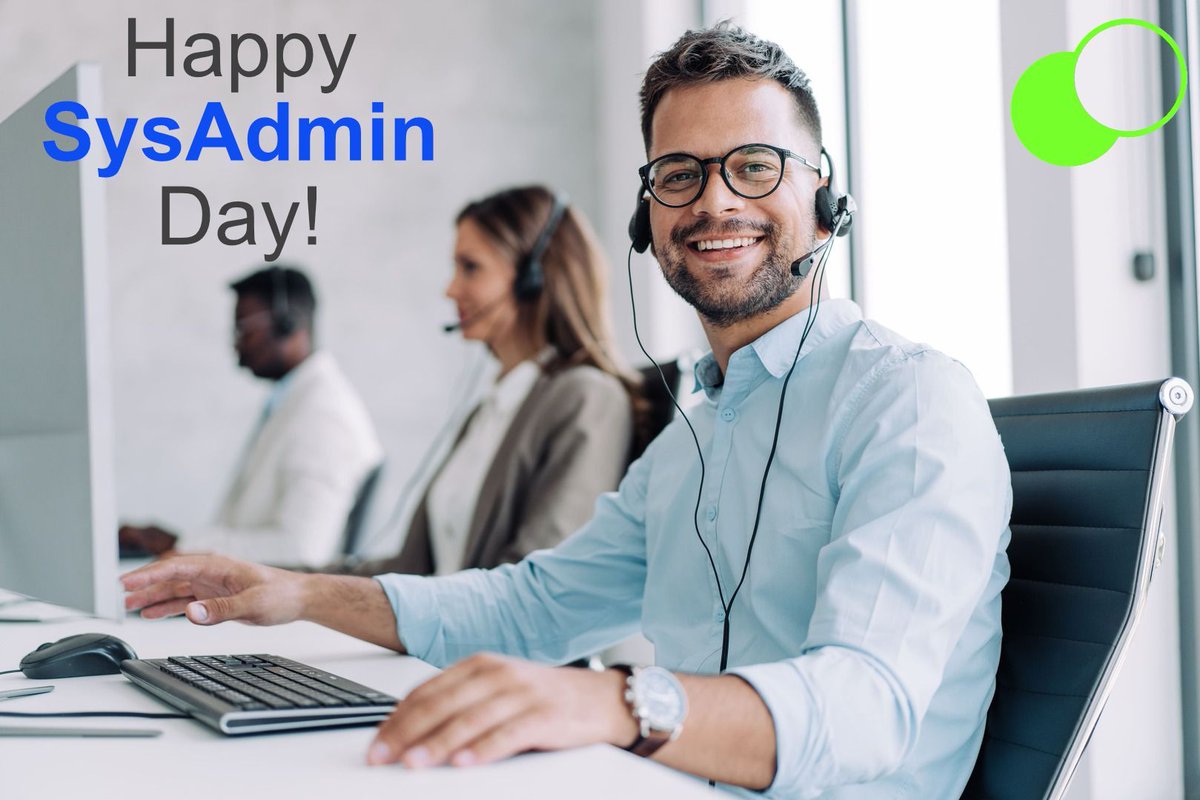 Centercon_GmbH's tweet photo. 🎉🌐 Happy System Administrator Appreciation Day! 🌐🎉

👨‍💻Heute ist der Tag, an dem wir die stillen Helden in unseren Büros feiern – unsere Systemadministratoren! 🛠️💻👩‍💻  

#SysAdminDay #SystemAdministrator #ITHeroes #Danke #Appreciation #ITSupport https://t.co/RqcZstucFw