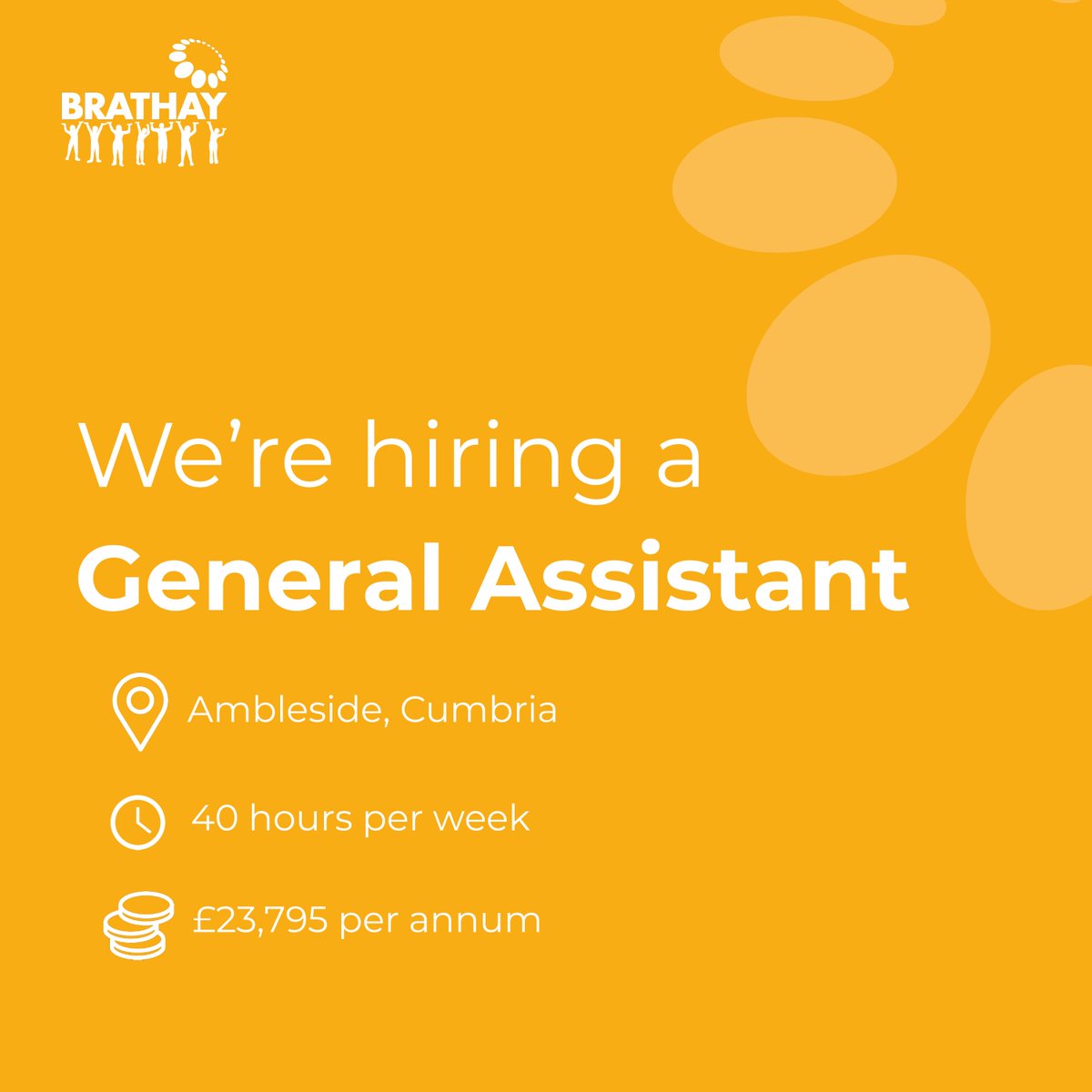 📢 Join Brathay! Passionate about inspiring young people? We’re hiring!

🌟 Community Youth Tutor
🌟 Duty Manager Maternity Cover
🌟 Senior Receptionist
🌟 General Assistant 

Apply now: brathay.org.uk/about/vacancie…

#BrathayCareers #JobVacancies #InspireYouth #JoinOurTeam