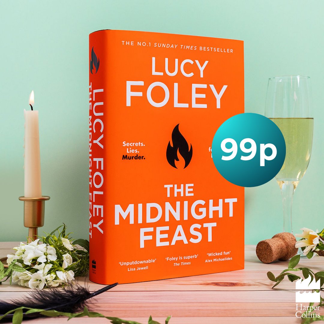 HarperFiction's tweet photo. Are you ready for the party of the summer? 🔥

The hottest book of the summer #TheMidnightFeast is on sale for just 99p! TODAY ONLY! @lucyfoleytweets

Go, go, go! https://t.co/8TSTkqKZys https://t.co/DVCrmGgmXP