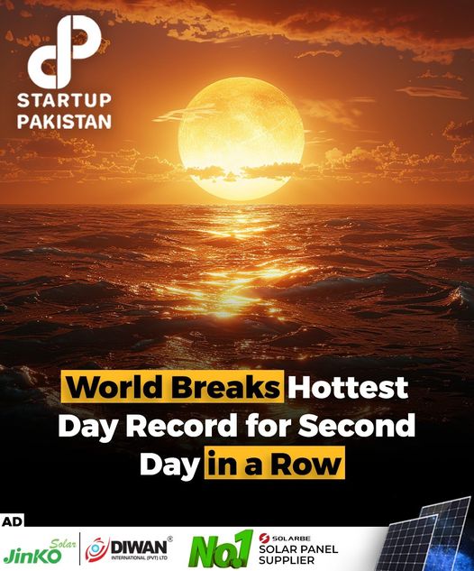 usamasadiq32293's tweet image. Monday, July 22, has been recorded as the hottest day ever, with the global average surface temperature reaching 17.15°C, according to preliminary data 

Read more : mediaray.blog

#HottestDayEver #ClimateRecord #GlobalWarming #CopernicusClimate