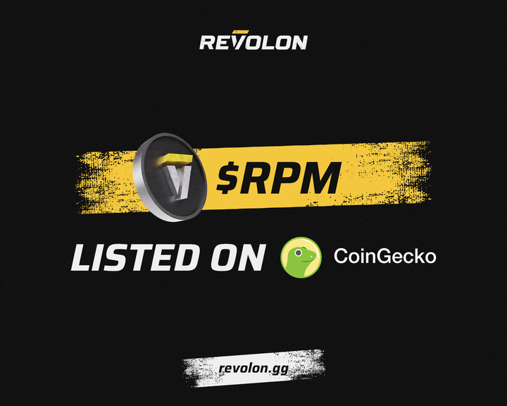 revolon_gg's tweet photo. Listing Announcement mega📣
$RPM is now listed on @coingecko!

Find out all the details about $RPM and Revolon on Coin Gecko!

Link: https://t.co/ImgsjRVGK8
$RPM #tokenlisting #tokenlaunch #Web3 https://t.co/oBQrV2Y8S0