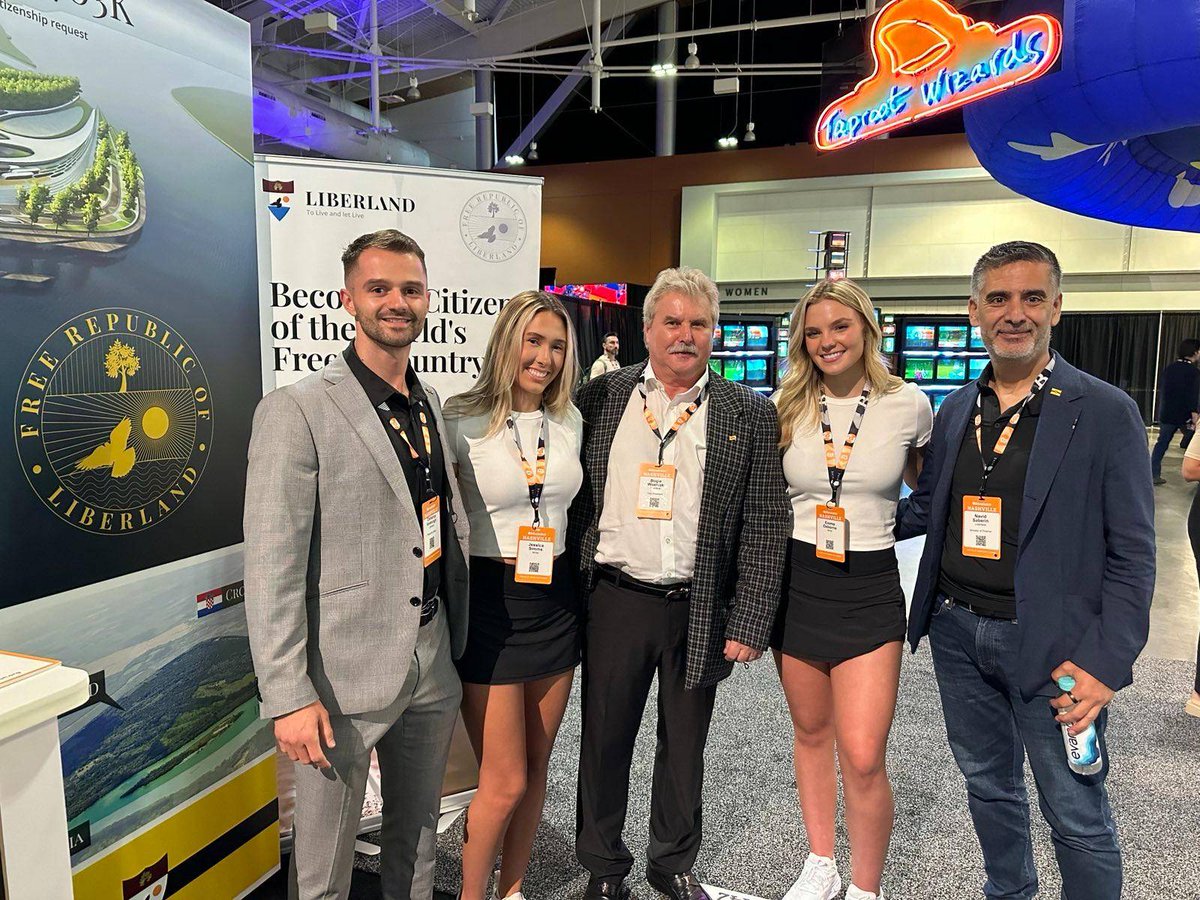 TV_Liberland's tweet photo. ℹ️#Liberland Team at @TheBitcoinConf ❤️🚀✊
@BitcoinMagazine @Liberland_org
➡️https://t.co/7mumuhM0E4
‼️We look forward to seeing you in #Nashville ‼️
❤️Come visit us❤️
#NashvilleBitcoin #Bitcoin #Bitcoin2024
$LLM $LLD https://t.co/KMKcuUJqG9