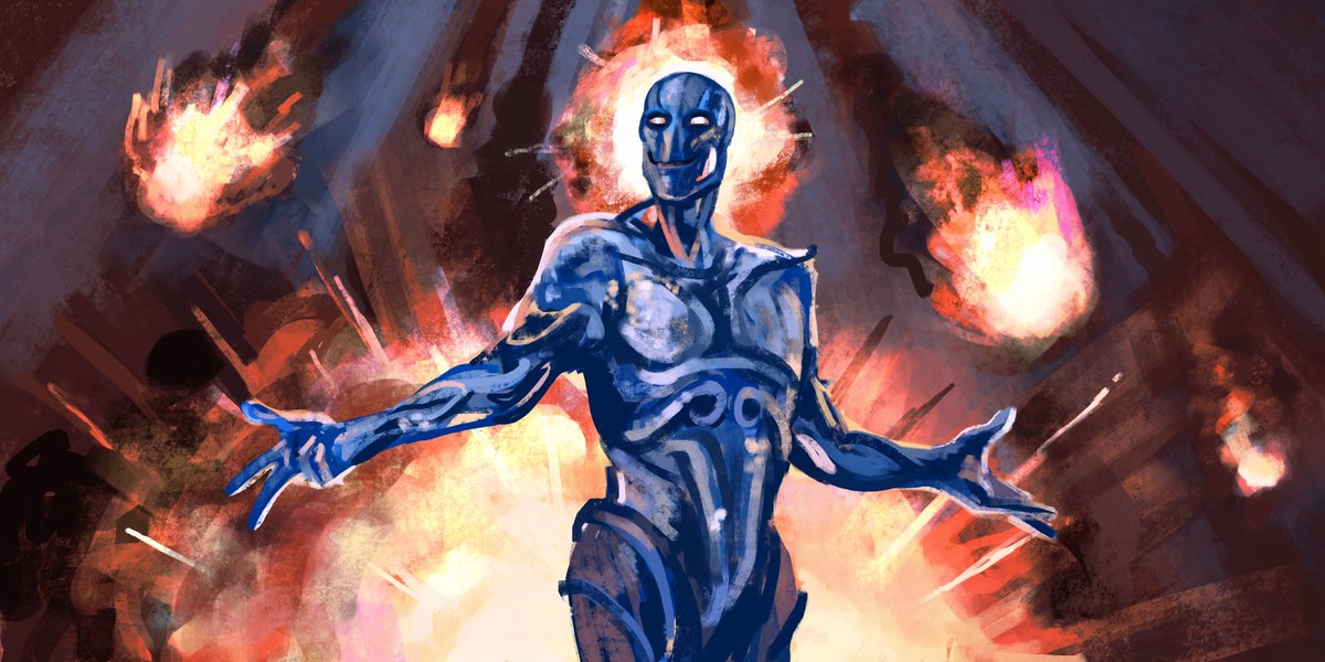 sabiralangevin's tweet photo. METEOR SWARM!!!!! 

#CriticalRoleSpoilers #CriticalRole #CriticalRoleFanart https://t.co/HpekdZqJS5
