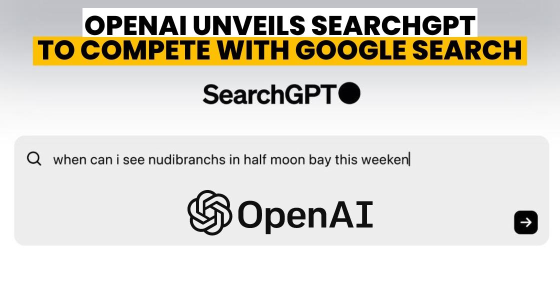 OpenAI Unveils SearchGPT to Compete with Google Search 

Read the Complete News:
thinkwithniche.com/blogs/news/ope… 

#OpenAI #SearchGPT #GoogleSearch <a href="/Thinkwithniche/">Think With Niche</a>