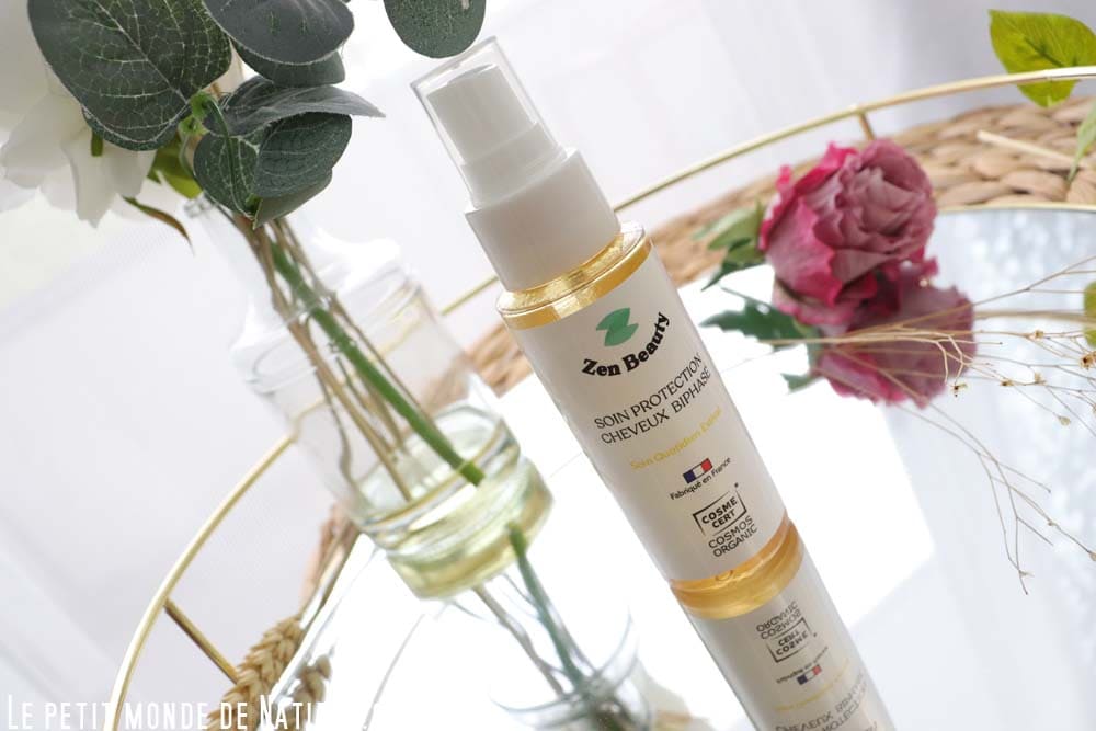natieak's tweet photo. Retour sur le soin protection cheveux biphasé bio de #ZenBeauty pour protéger les cheveux du soleil : #MadeinFrance, #vegan, adapté aux #femmesenceintes, sans silicone et labellisé #bio▶️ https://t.co/V1q1d9IGsX 😍 #beautebio #summer #JOParis https://t.co/l9qJvldI8s