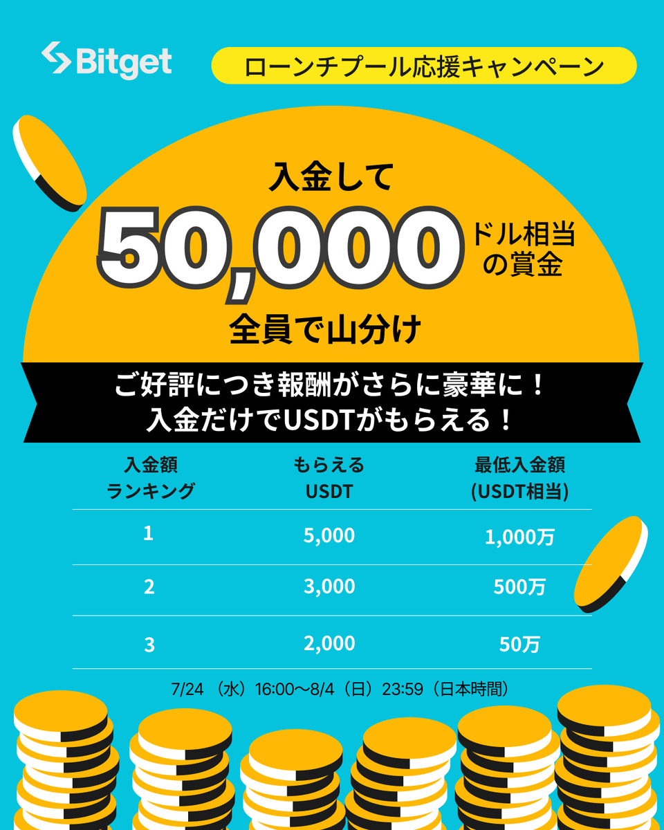 【🎊ローンチプール応援キャンペーン🎊】

アップグレードされたUPLAND（ #SPARKLET ）ローンチプール応援キャンペーンに参加して50,000ドル相当の賞金山分けに参加しましょう😍🔥

そしてこの投稿を「いいね」&amp;「リポスト」してくださった方に抽選で10 $USDT をプレゼントします✨
