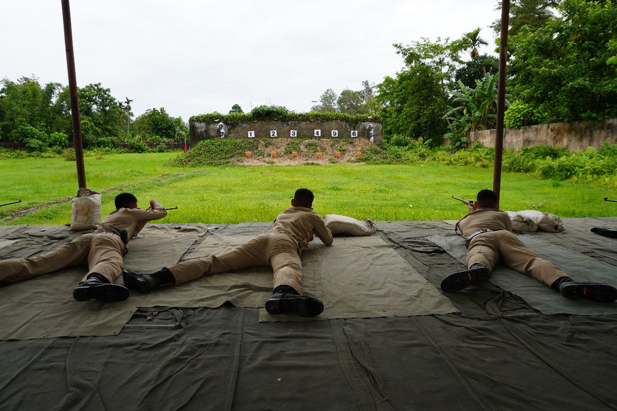 nccner's tweet photo. Ready, set, action! Our cadets are gearing up for the All India Thal Sainik Camp, showing their dedication, discipline, and determination at the Pre TSC - 1 Camp. Let's cheer them on as they aim for the top! @HQ_DG_NCC @proshillong @prodefgau @PROTEZPUR https://t.co/Ba6s3rM3Wo