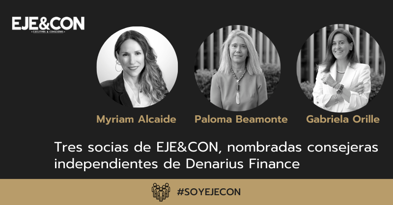 AsocEyC's tweet photo. 🎉 ¡Grandes noticias en #EJECON! Tres socias de @AsocEyC han sido nombradas consejeras independientes de #DenariusFinance . 🌟
¡Felicidades por este logro y por impulsar la #diversidad de género en la alta dirección! 👏 https://t.co/IwMpPQrKjT
#LiderazgoFemenino #EJECON🚀 https://t.co/oHzlDnlQM4