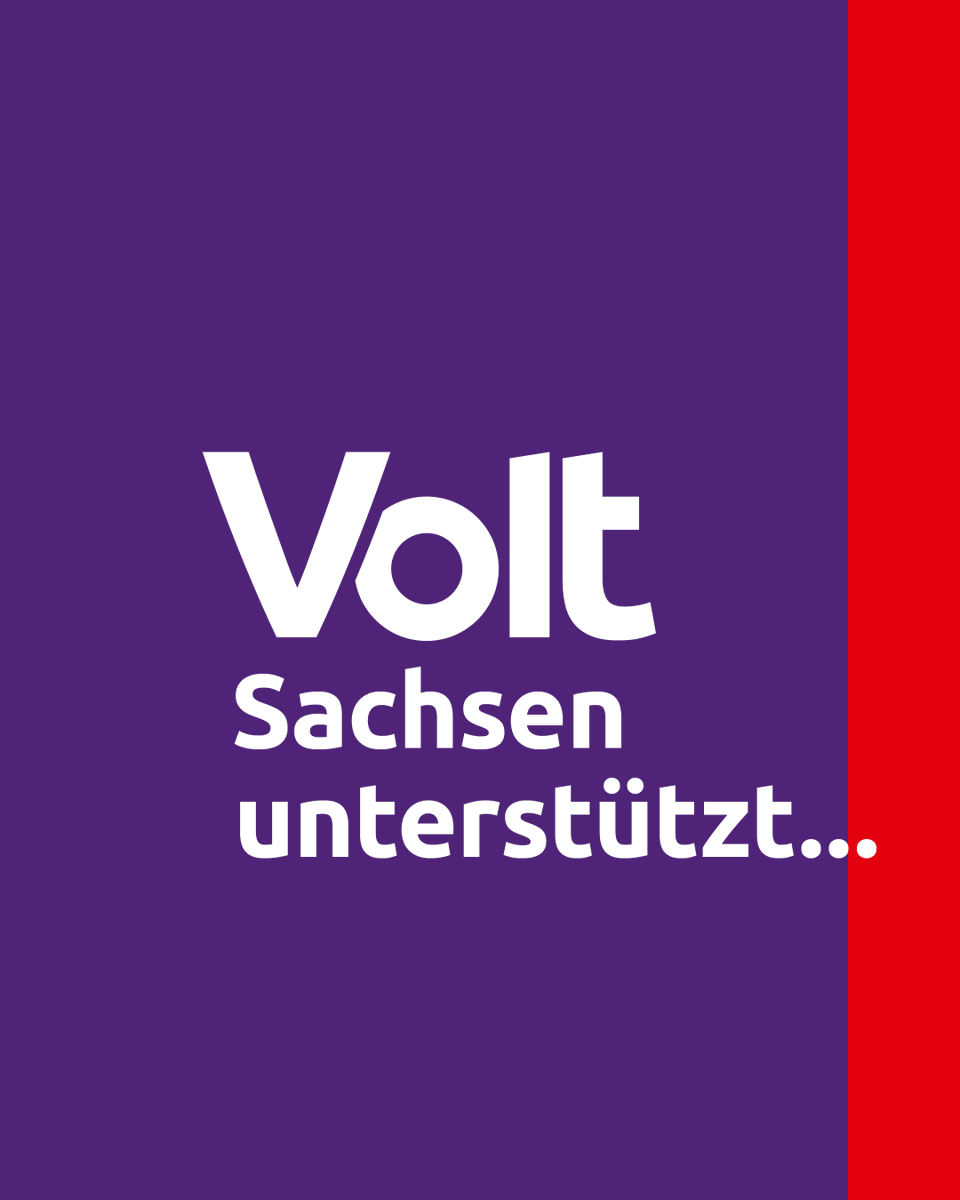 SPDSachsen's tweet photo. @voltsachsen  unterstützt die @spdsachsen und ruft dazu auf, sie zur Landtagswahl zu wählen. 
Warum? Das erklären Kevin Schellenberger und Petra @Koepping im Video.
Uns geht es darum, im Landtag progressive Positionen und den europäischen Gedanken zu stärken. https://t.co/P3UA6jiX1U