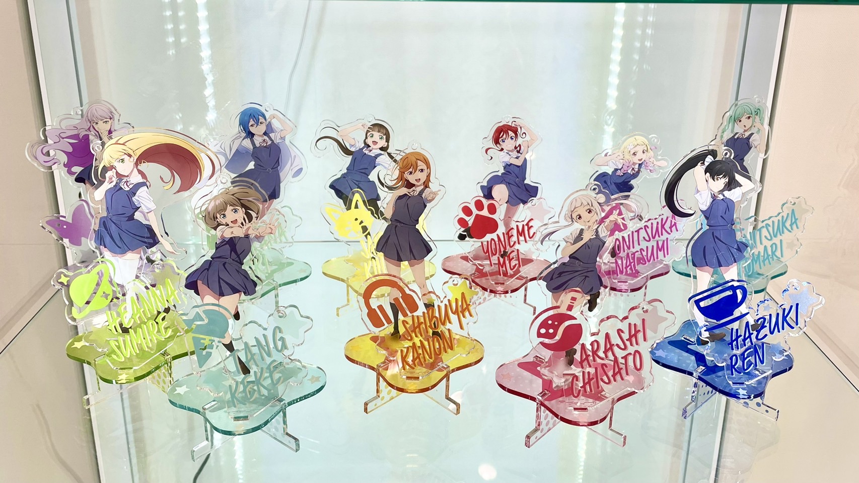 Liella! CLUB CatChu! 公式アクリルスタンド ユニット衣装 ラブライブ！ Liella! CLUB 公式アクリルスタンド 澁谷かのん