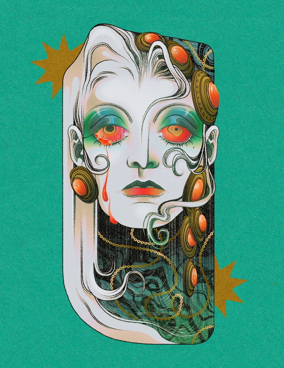 HydeAngelus's tweet image. I'm Hyde, an illustrator based in Seattle who tends to make work influenced by my culture, tenderness, and fish. 🥺
Other than twitter you can support my work at:
🐟hydeangelus.bigcartel.com
🐟patreon.com/hydeangelus