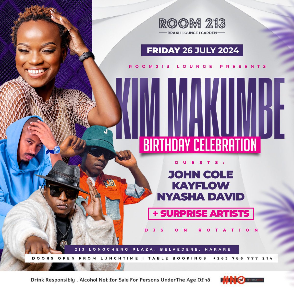 Friday plans just got celebratory with the one and only <a href="/KimMakumbe/">Kimmy Baby</a> 🔥 let's link up.