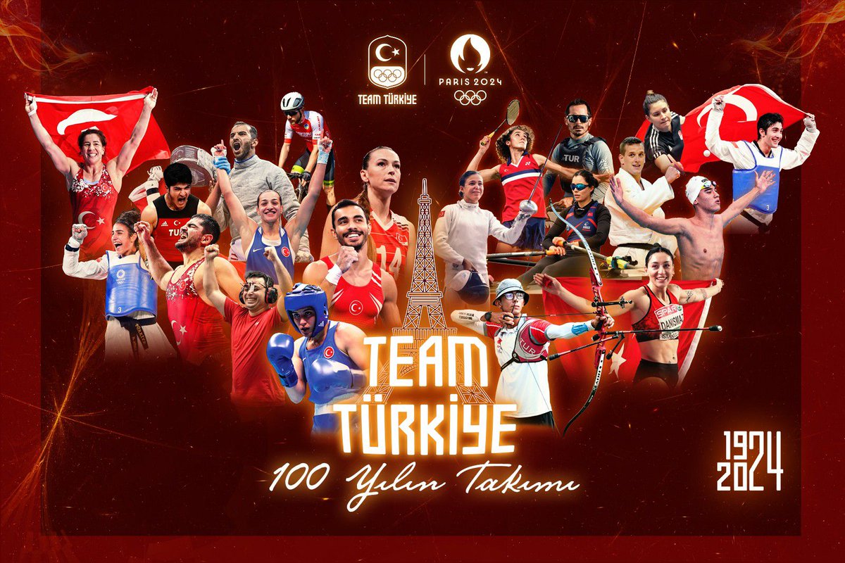 yavuzagiraliog's tweet photo. 102 sporcumuzla 18 dalda yarışacağımız #Paris2024 Yaz #OlimpiyatOyunları’nda bayrağımızı dalgalandıran milli sporcularımızın her birine başarılar diliyorum.

Kalbimiz, dualarımız sizlerle.
Yolunuz açık olsun 🇹🇷

@TMOK_Olimpiyat
#BirlikteGüçlüyüz https://t.co/pevxdowy3y