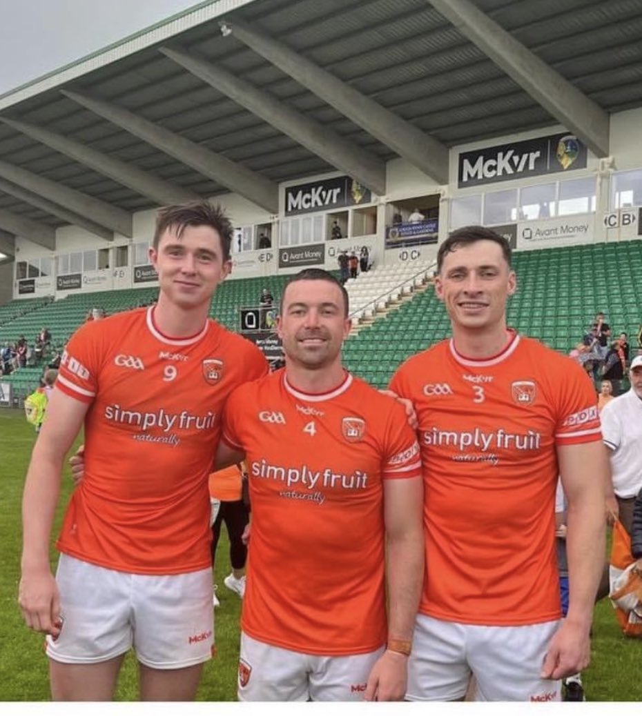 Best wishes and best of luck to our past pupils Aidan Forker, Ben Crealey, Ciaran Higgins and Tomas McCormick in this Sunday's All-Ireland Final. 

Good luck to all of the Armagh panel on Sunday afternoon; we hope to see Aidan lift the Sam Maguire Cup. 
Ádh mór oraibh uilig!