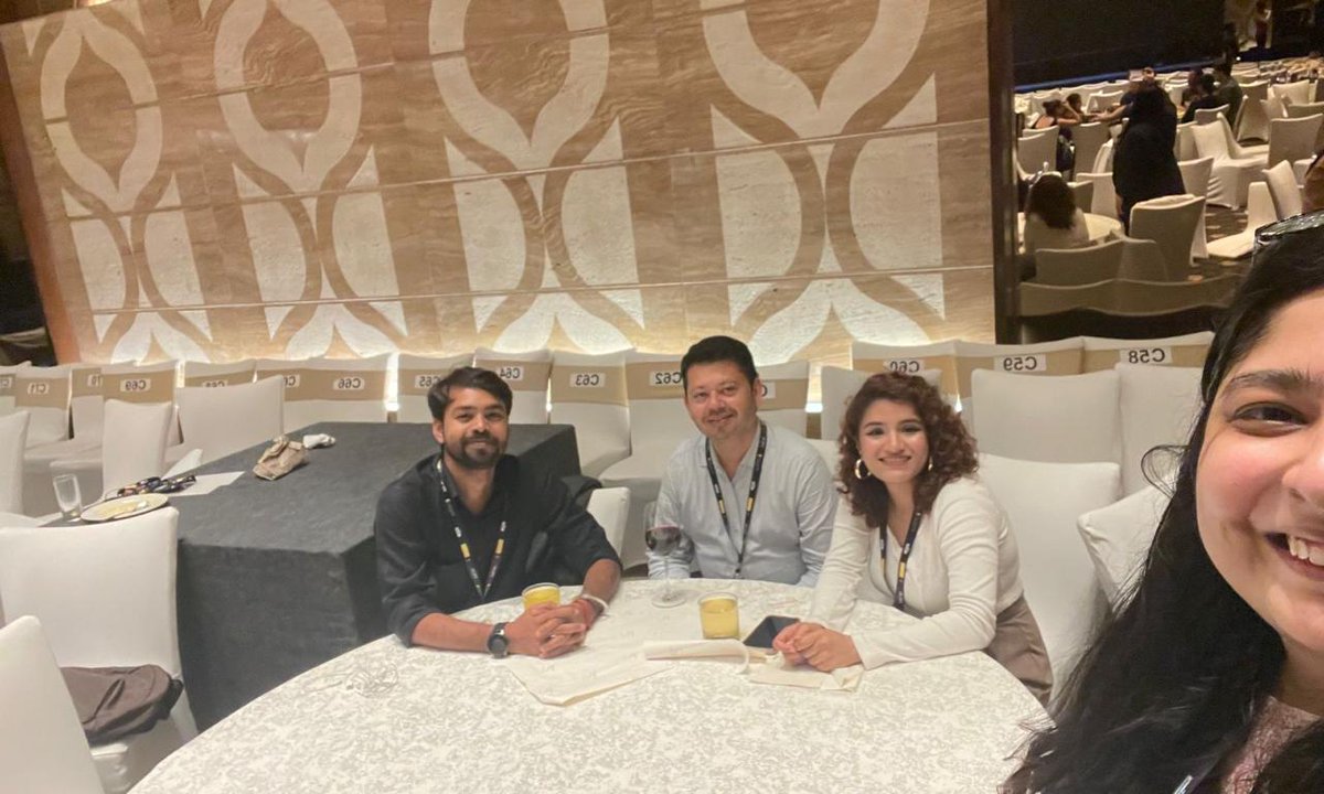 EvocIN's tweet photo. What an exciting event, we loved it! Team Evoc had an eventful night yesterday at the #SABREAwards  organised by @PRCAIndia  and @Provoke_News  . From interesting panel discussions on our future with AI, and cracking the Gen-Z code, to witnessing @vineetasng  1/3 https://t.co/rjeQCNNopy