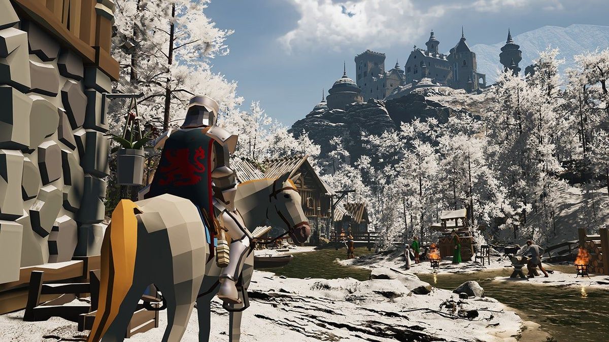 Dungeons &amp; Kingdoms is a medieval fantasy kingdom builder, management sim, and dungeon delver RPG hybrid.

Check out the trailer: bit.ly/4c1Rfxg