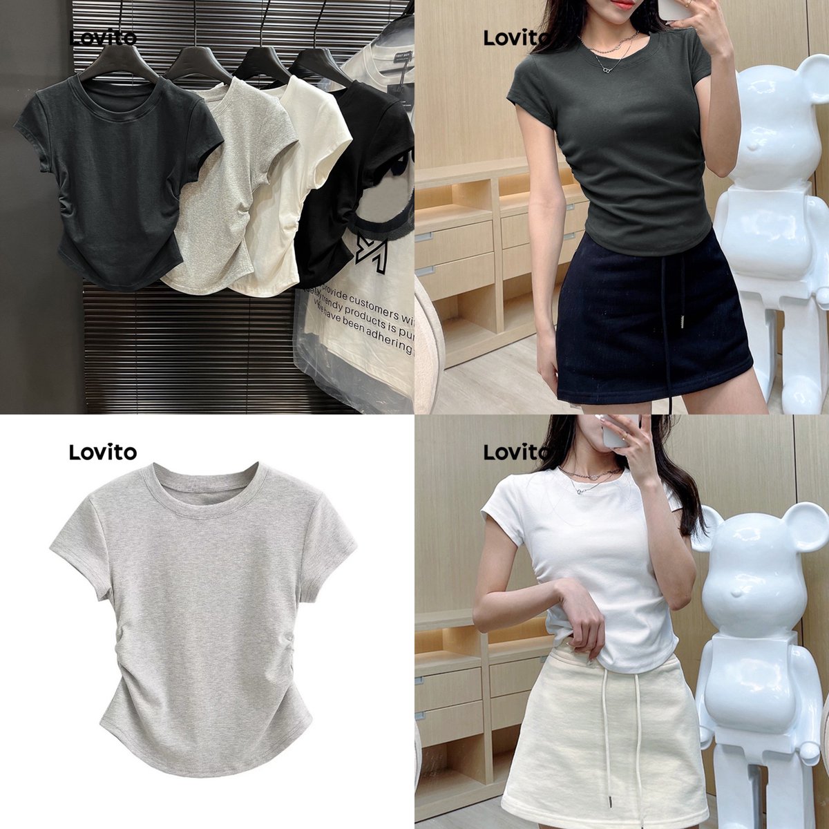 totheskyy246's tweet photo. เสื้อยืดน้อยแต่มากที่ถูกต้อง น่ามีติดตู้เอาไว้