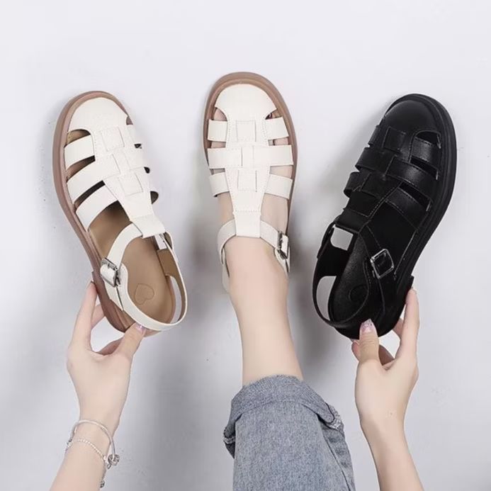 dini_salamiah's tweet photo. Sandal Sepatu Wanita SOFIAMELISA Sandal Import Korea Style Santai Tutup Depan Kekinian LS01 dengan harga Rp96.900. Dapatkan di Shopee sekarang! https://t.co/IDrY9VtPxV https://t.co/dugk7Rx6k5