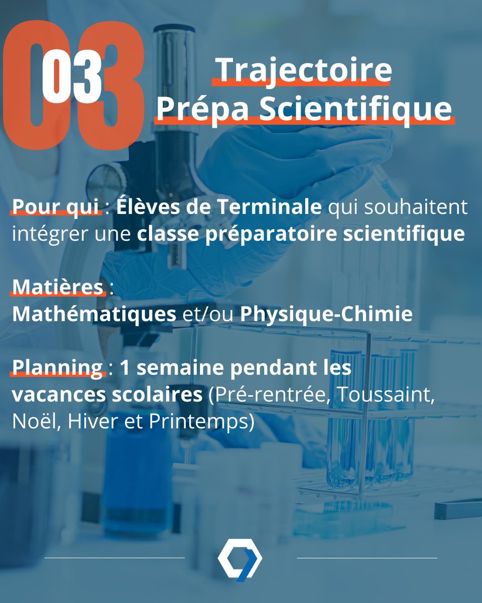 ipesup's tweet photo. [Anticiper le supérieur dès la Terminale - Stages Trajectoire]

#Ipesup vous accompagne vers vos études supérieures dès la classe de Terminale, à travers des stages "Trajectoire" :
- Prépa ECG
- Médecine
- Prépa Scientifique

Découvrez les > https://t.co/2A3DJeEBbu https://t.co/Ed1UneqBvk