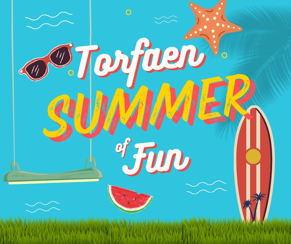 The Torfaen Summer of Fun programme is now underway and includes a wide range of clubs, activities, family events and workshops run by different organisations.

You can find information about all the events on Connect Torfaen - orlo.uk/1M6n5