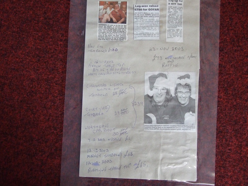 GooleGoFar's tweet image. #20thBirthday  This was from the very start of Goole GoFar #Fundraising #StartingOut #20Years