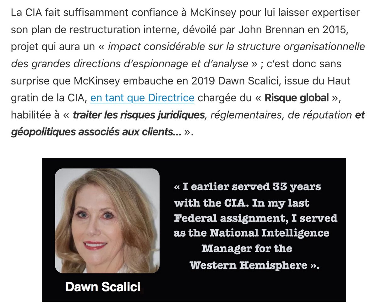 mbeposso's tweet photo. @DidierMaisto Vous oubliez la hiérarchie - la France servile se laisse piller par les USA (cf Alstom...), McKinsey recrute à la CIA (ou l'inverse...) -, ainsi que les pieuvres spécialisées telles l'OMS, cheval de Troie es Santé et Sécurité (lire ce lien : https://t.co/LsLW2OcwAe)... https://t.co/gS4pQ6HjOG