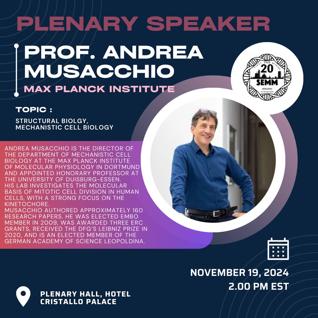 📣 ✨✨ We are happy to introduce our special golden speaker of the PhD retreat! ✨✨ @AndreaMusacchi1 
Read more about his impressive career and research on the post! 🤓