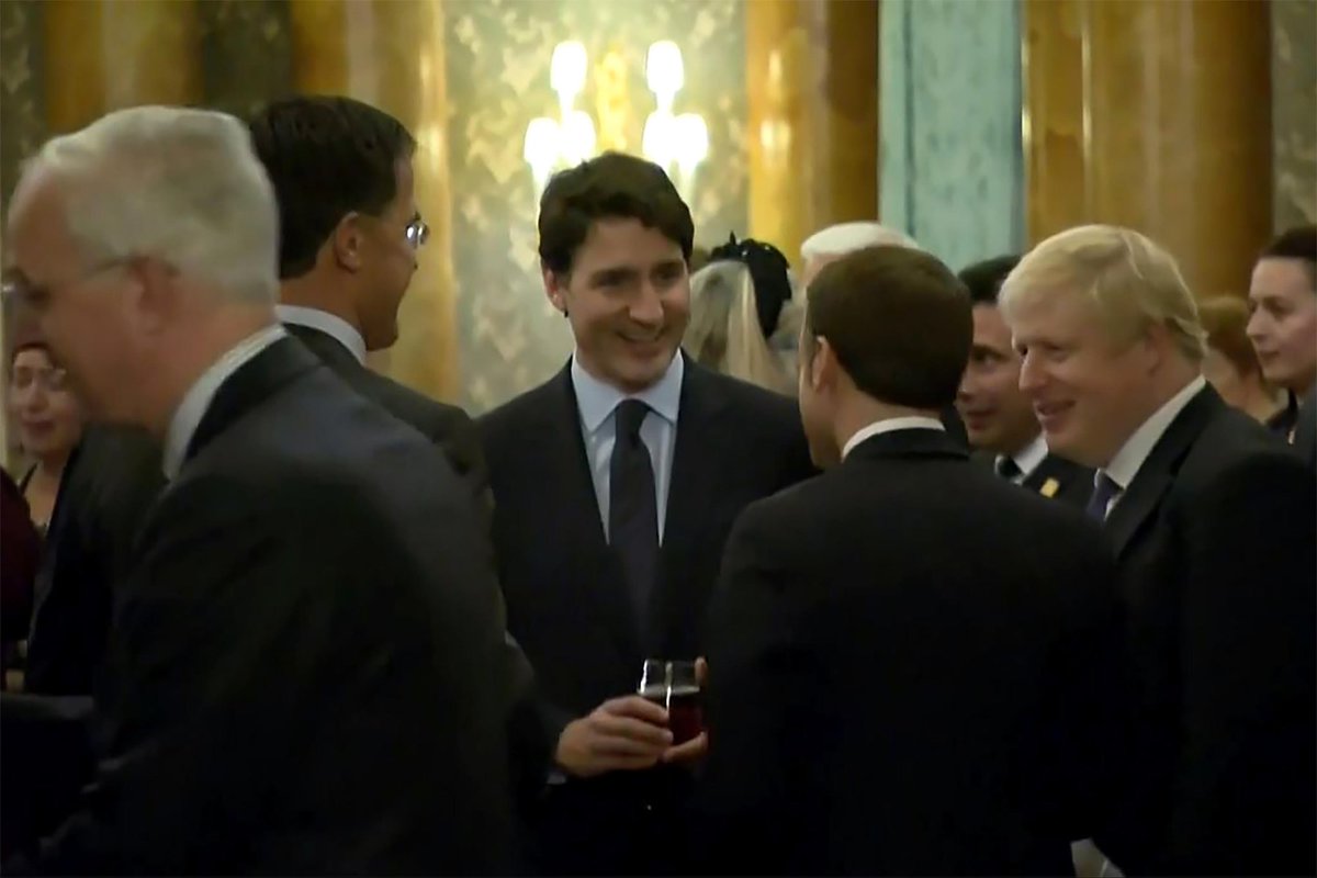 MarilynRautenb1's tweet image. #LaughAtTrump
#Trumpclownshow 
Members of Nato laughing at Trump