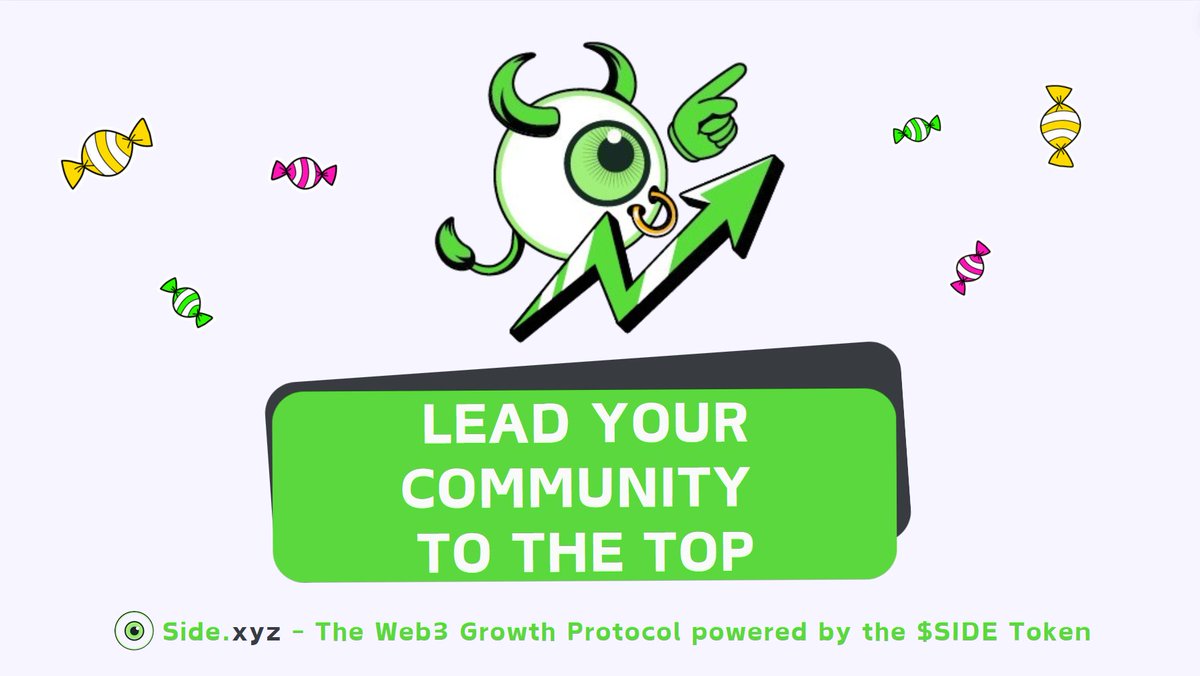 Guyss, have you heard of SIDE??

It's not just the best MarketingFi ecosystem, its also the best community to groom you into that person you envision yourself to be in the Web3 space

While aslo EARNING good money weekly 😱

You'll learn different things that will help you grow