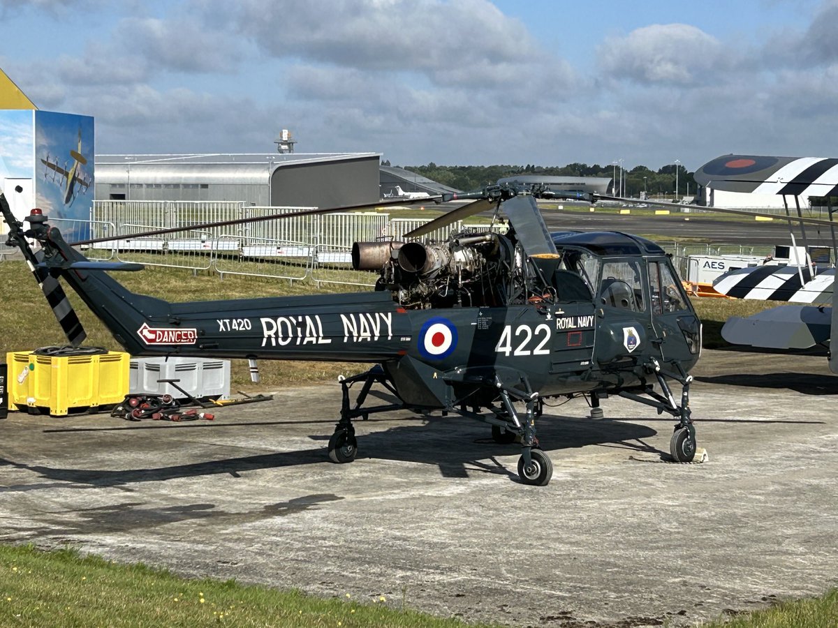 Some historic late arrivals for the last day ⁦@FIAFarnborough_⁩ ⁦<a href="/NavyWingsUK/">Navy Wings</a>⁩ #flynavy