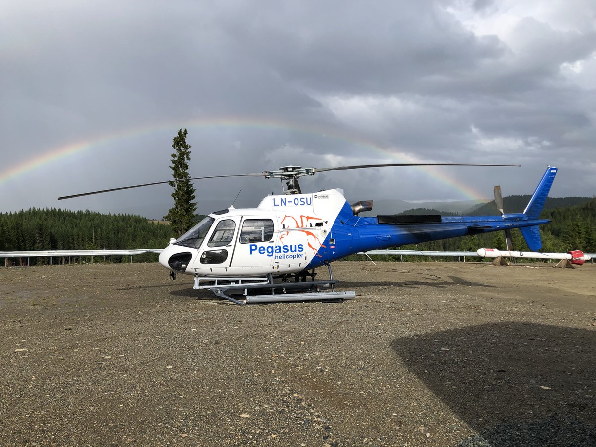 Fra ca 31.7-25.8 skal NGU utføre helikoptermålinger mellom Trofors og Mosjøen i Nordland. Dette gjøres for å kartlegge geologi og rester etter Tsjernobyl-ulykken. Dersom målingene er uforenelig med annen aktivitet, ta gjerne kontakt med oss. ngu.no/nyheter/heliko…
