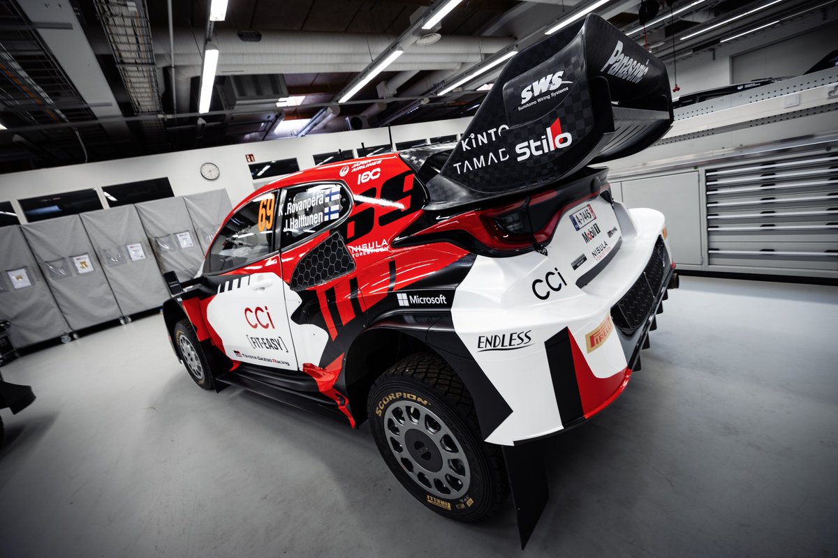 Special livery for special event!

For this years <a href="/RallyFinland/">Secto Rally Finland</a> me and Jonne will be racing with my special edition #KR69 GR Yaris livery!

Looks pretty cool to me!🤩 

#ToyotaGAZOORacing #RallyFinland